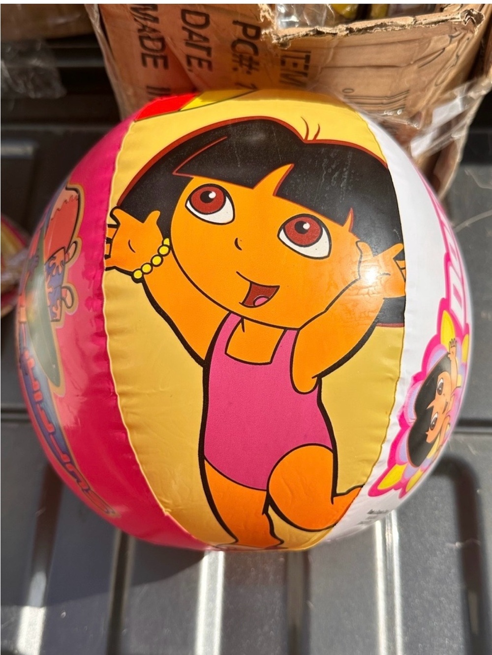 Dora Kids Beach Ball – Character Swim Play Toy